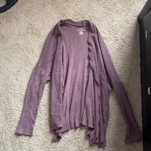 soft & sexy plush cardigan from american eagle